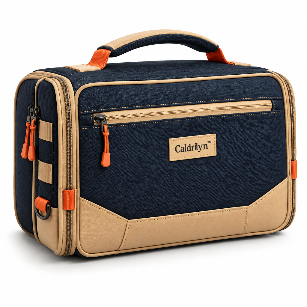Caldrlyn™ Convertible Field Tool Organizer with Fold-Out Work Mat and Standing Caddy