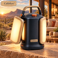 Caldrlyn™ Convertible Ambient & Task Camping Lantern with Rotating Light Panels